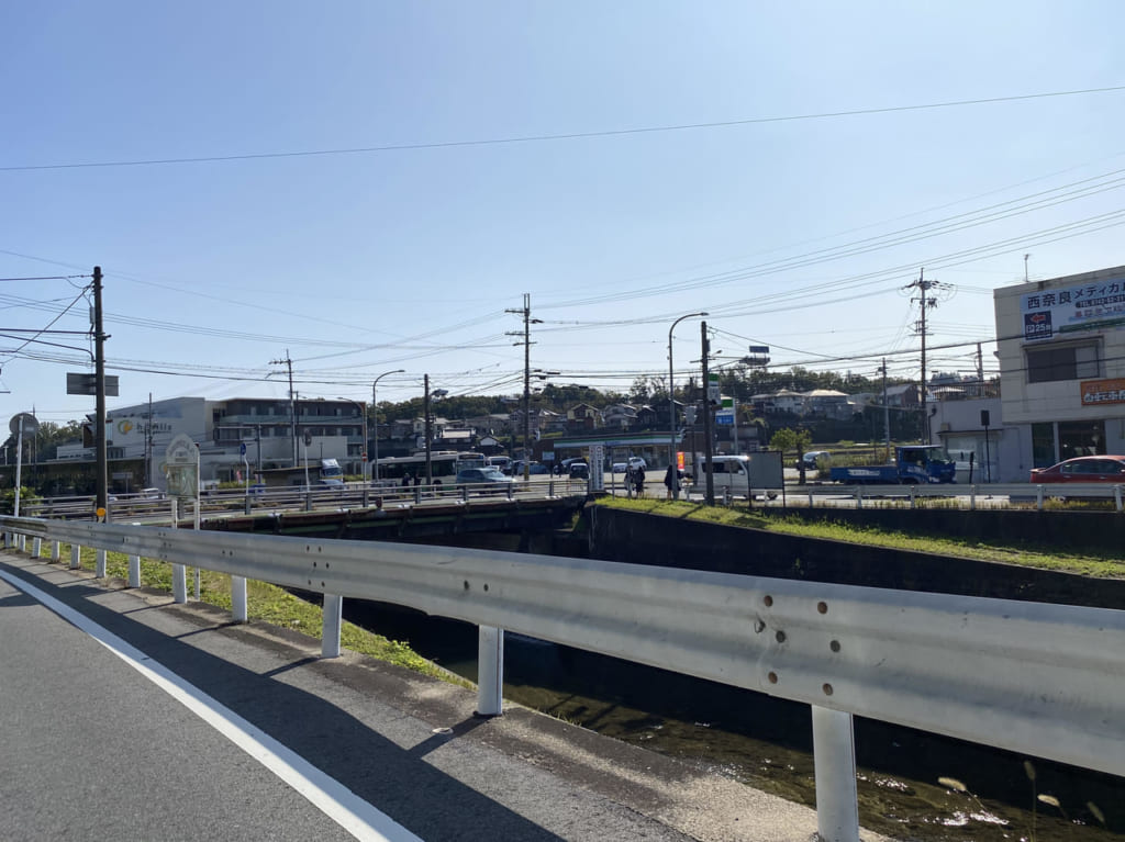 富雄川周辺