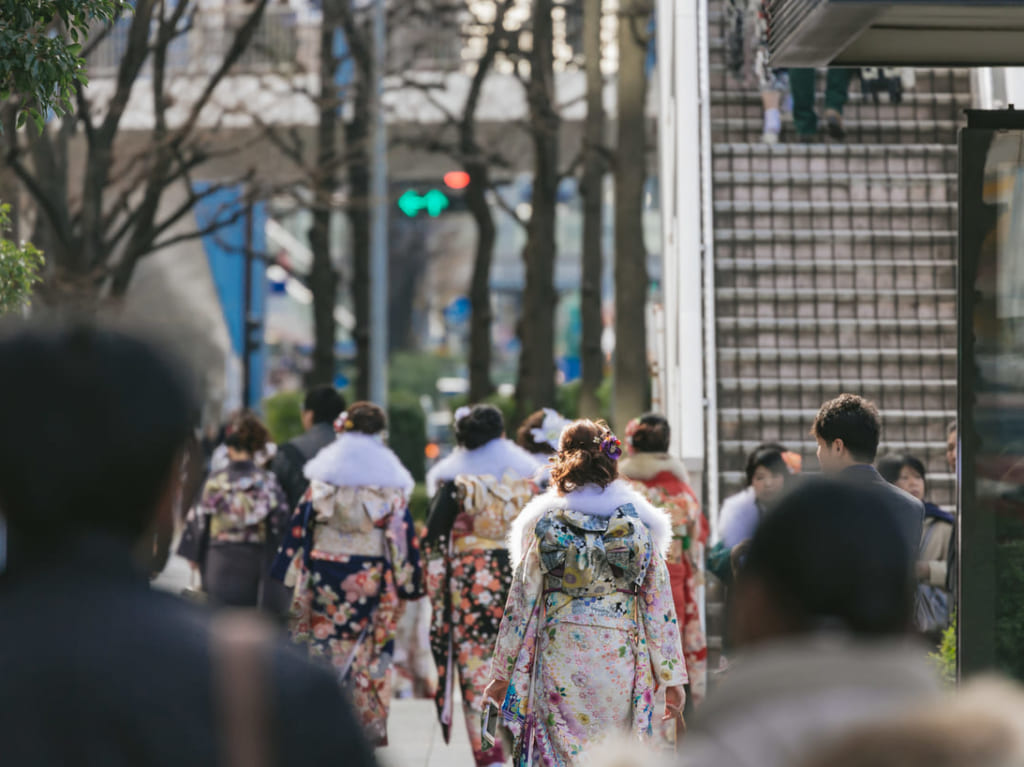 成人式の風景