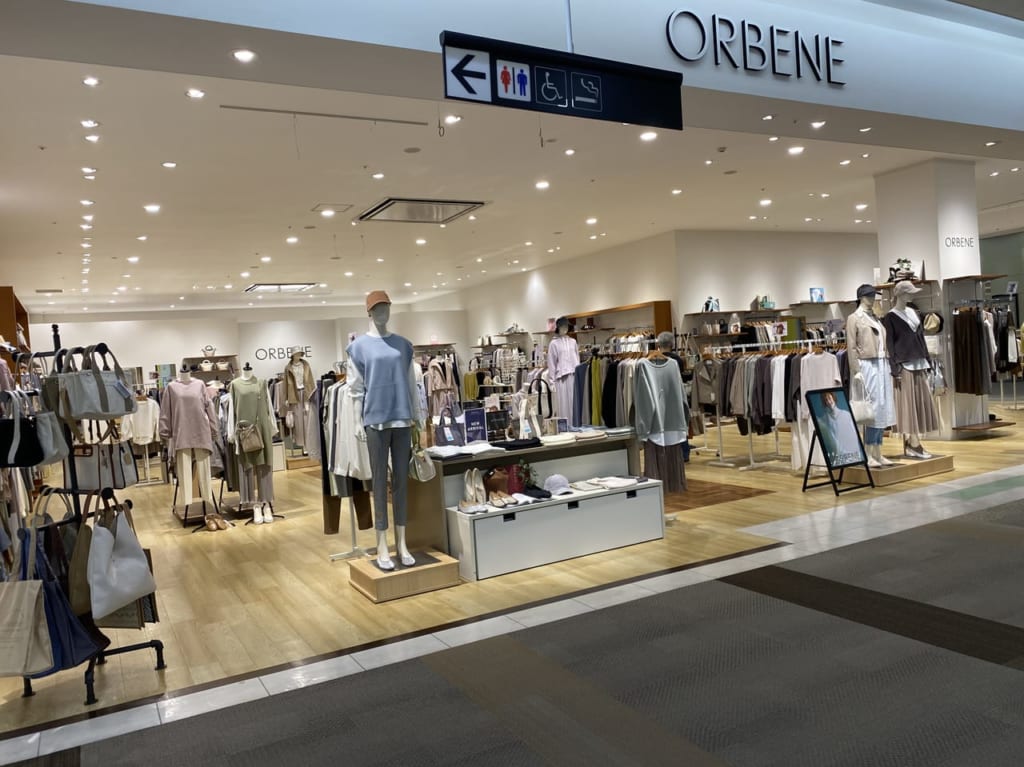 ORBENE店内