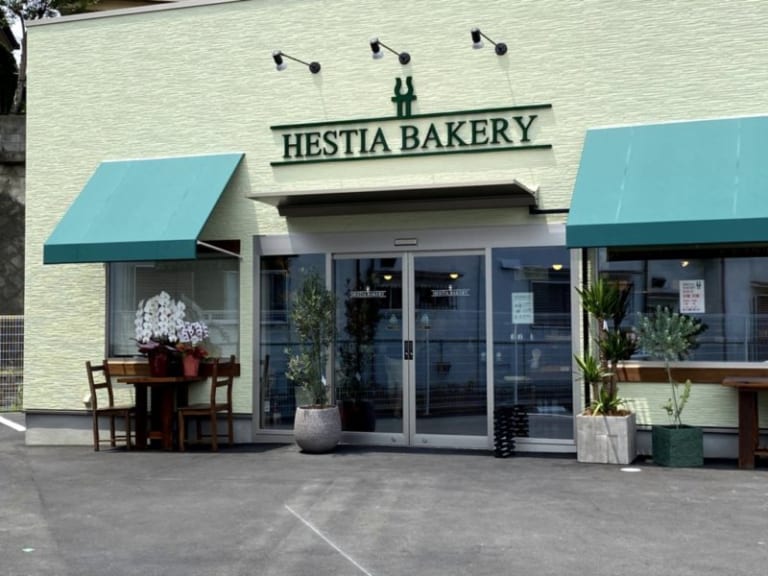 HESTIAベーカリーの店頭