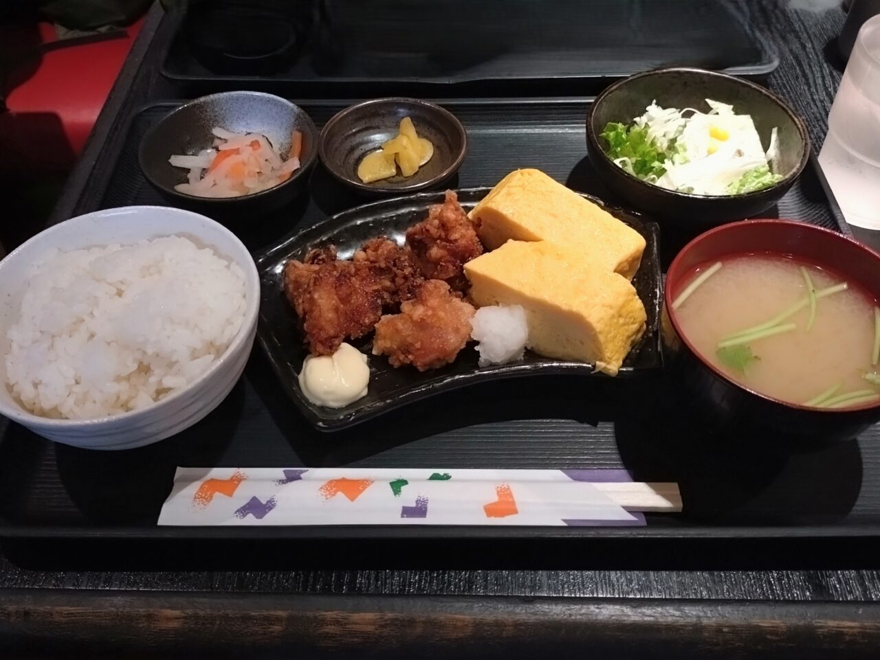 絶品鶏料理 さわや　出し巻き定食