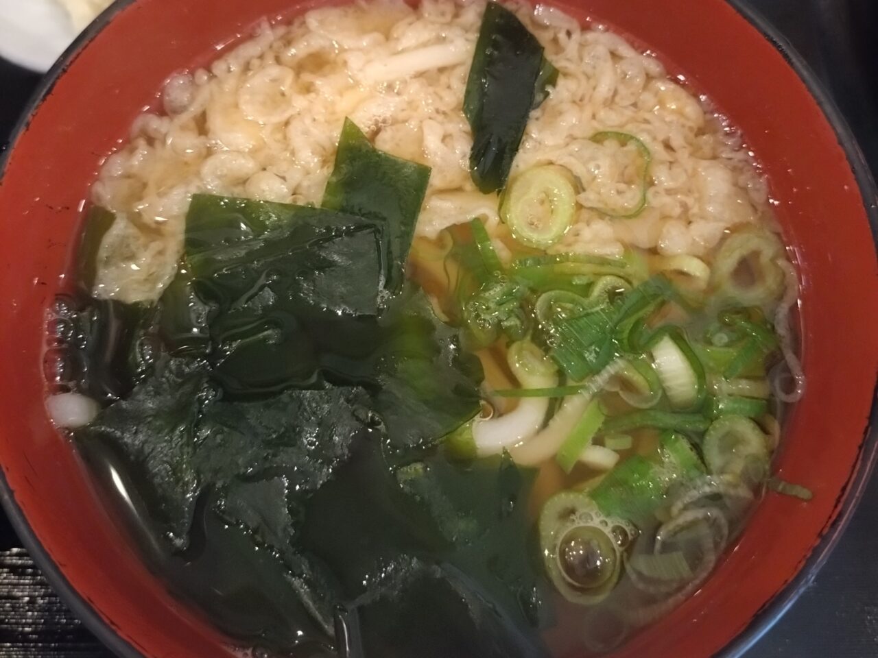 魚八庭　ミニうどん