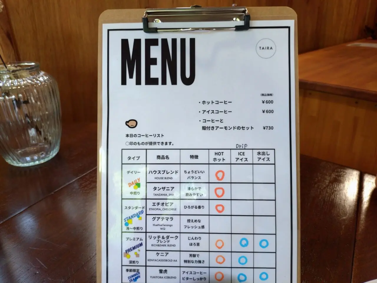 平珈琲店