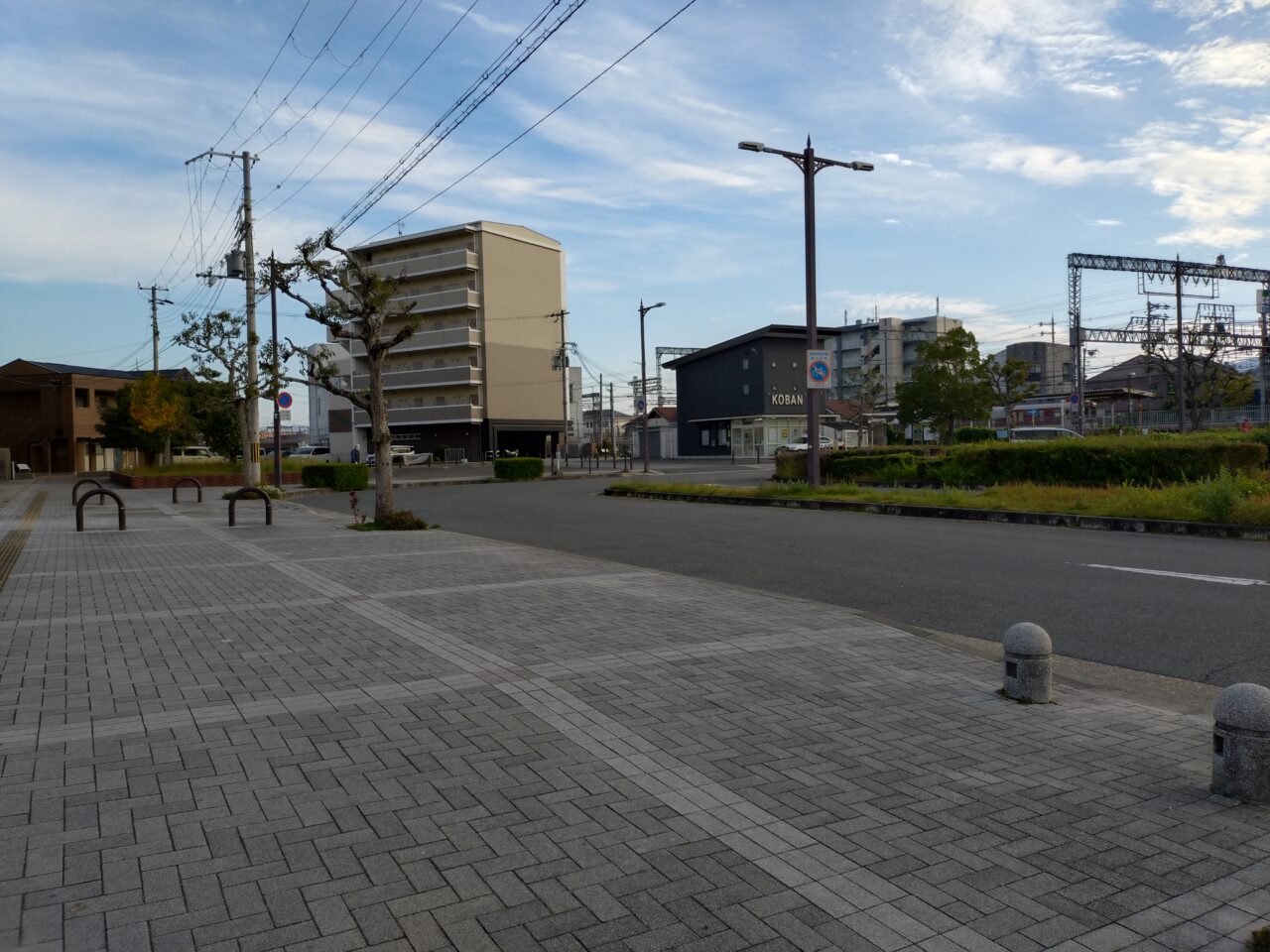 二上駅北側ロータリー