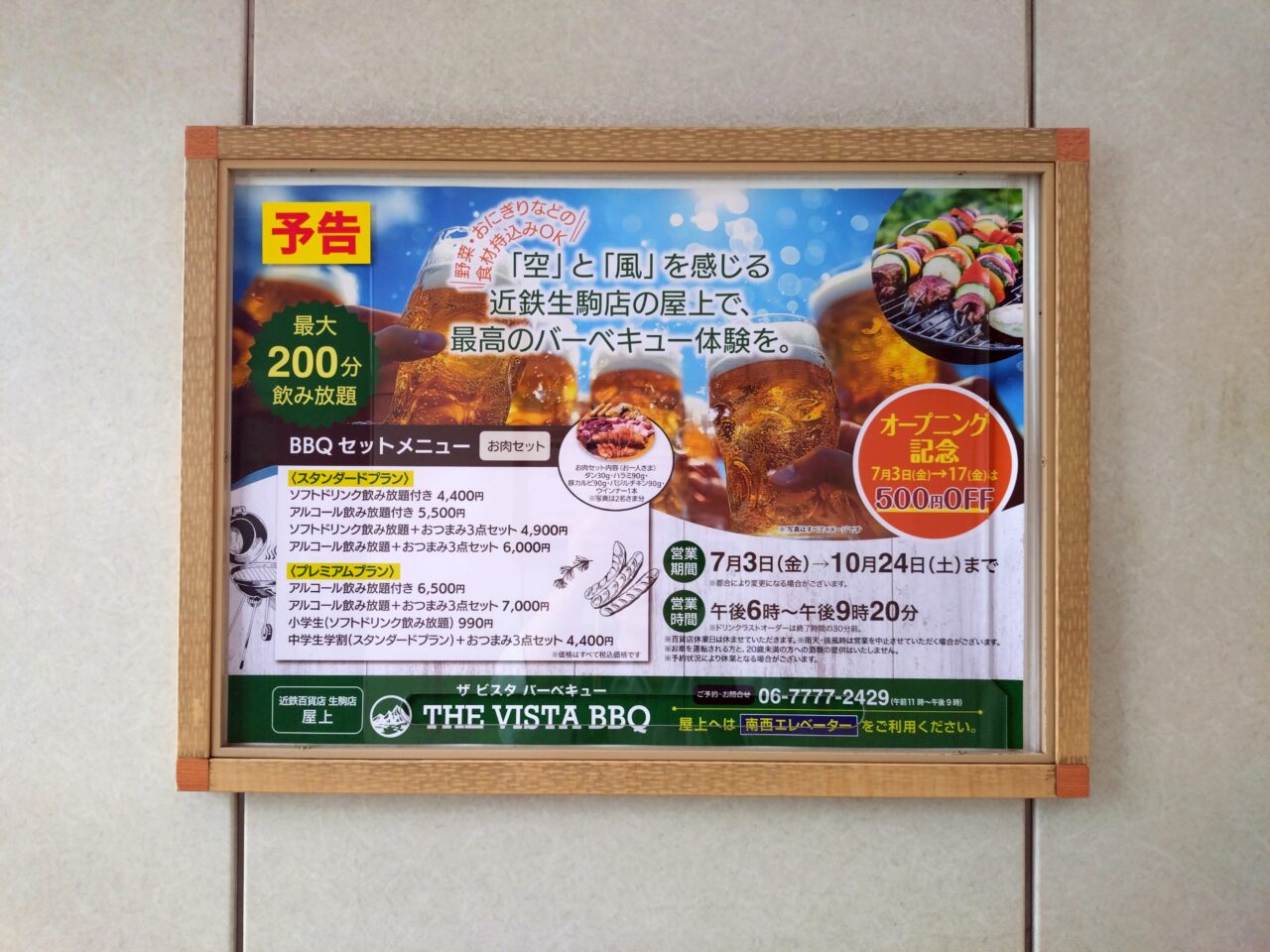 THE VISTA BBQ