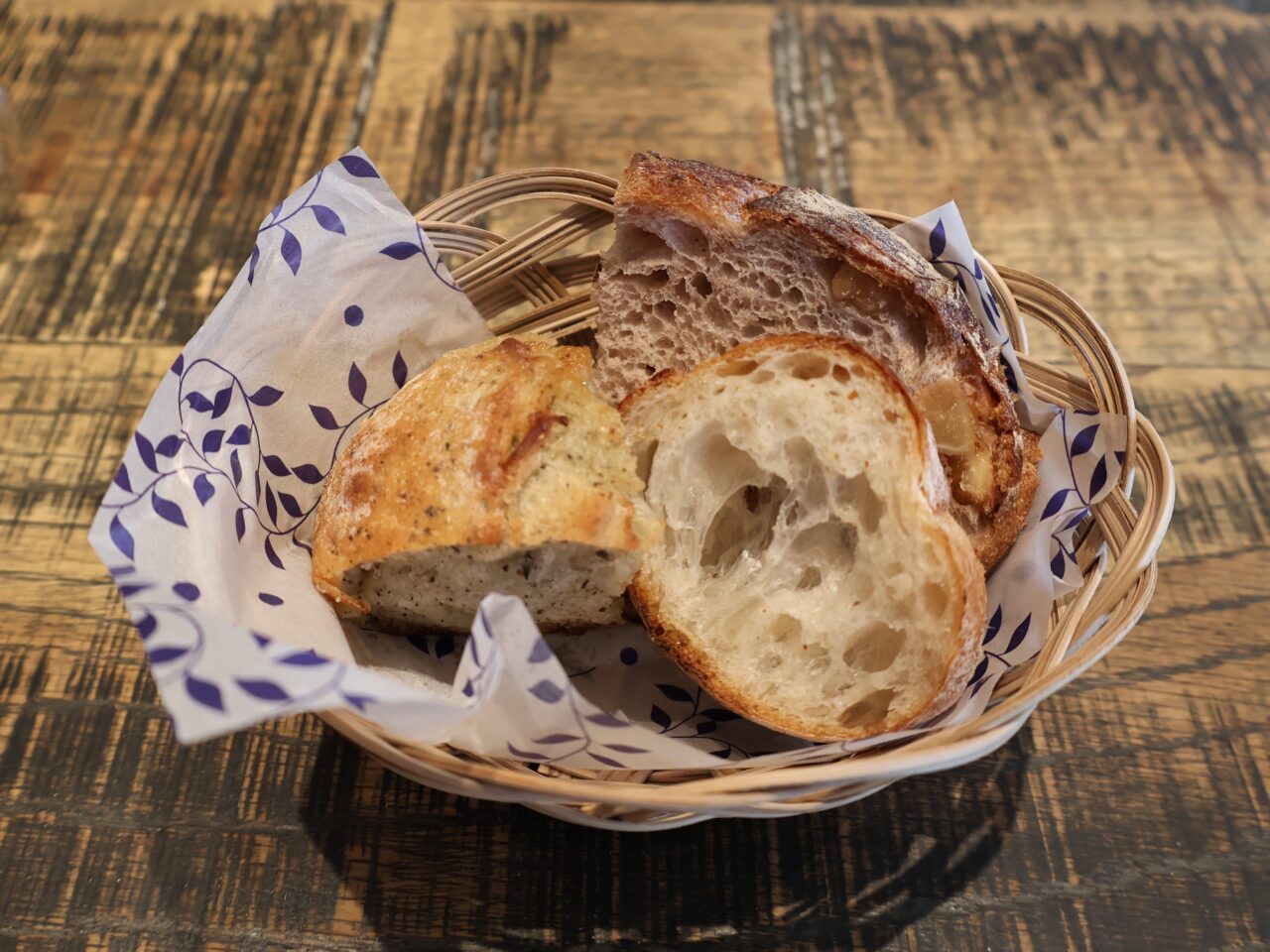 おすすめパンの盛り合わせ