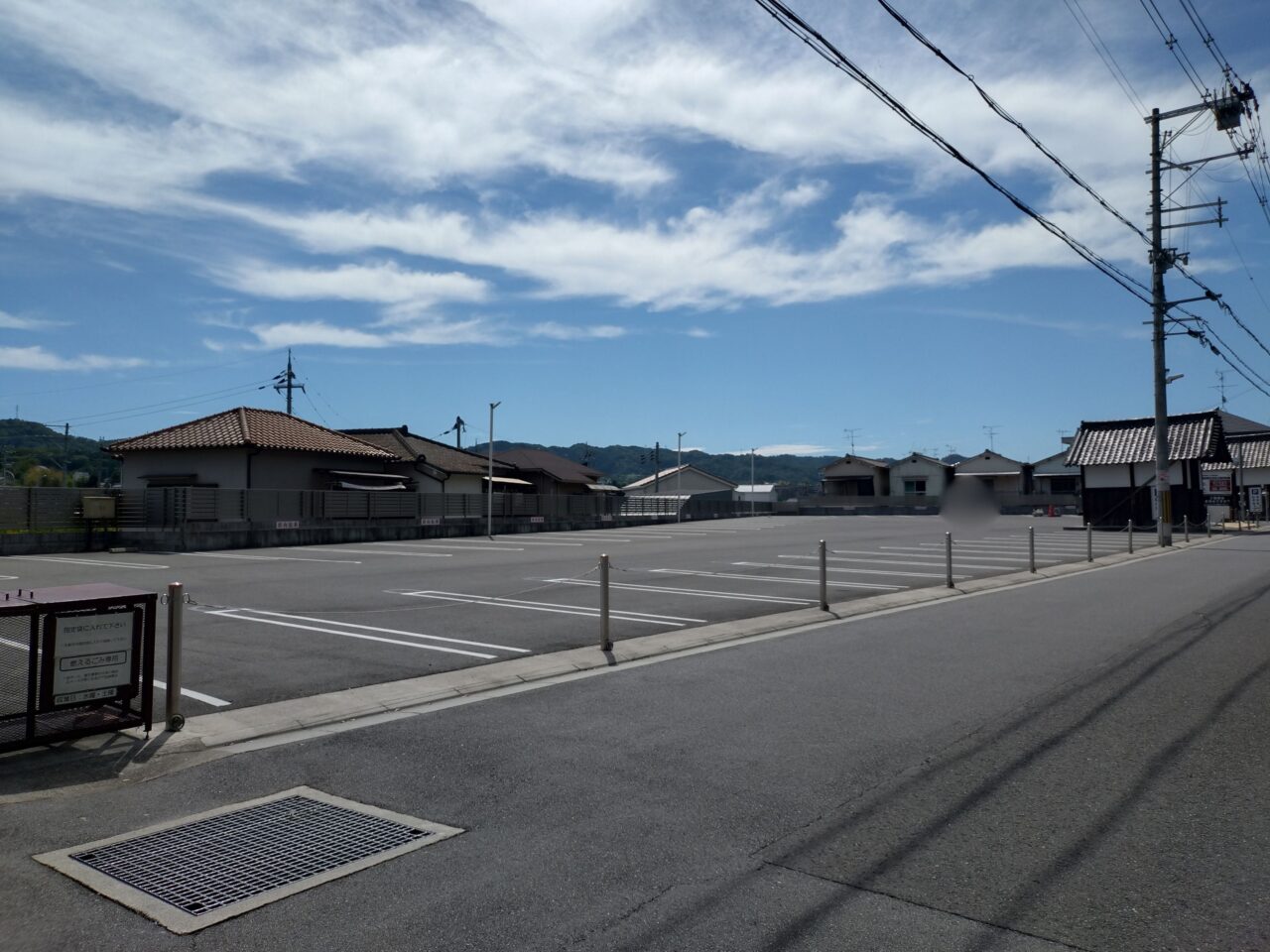 往馬大社駐車場